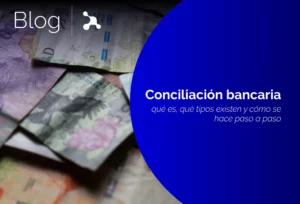 Banner del artículo sobre conciliación bancaria: qué es, qué tipos existen y cómo se hace paso a paso